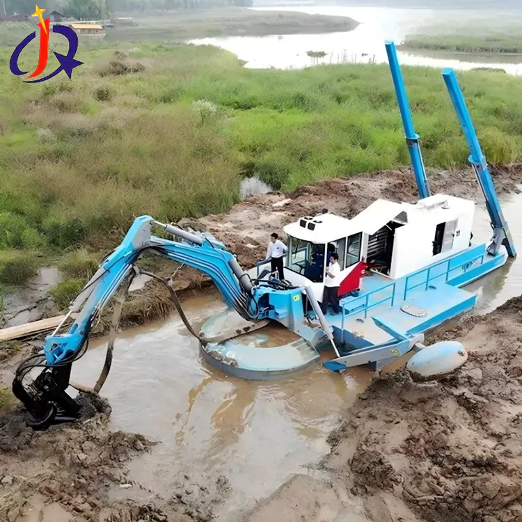 Me pehea e taea ai e te Amphibious Multipurpose Dredger te Hurihia te Ara Wai hou me nga Mahi Maina?